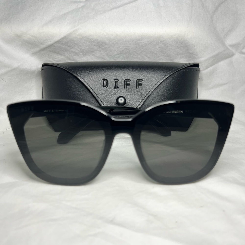 Diff Eyewear Polarized Gjelina women's black sunglasses